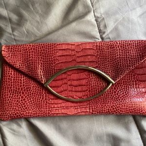 Nordstrom Snake Print Clutch